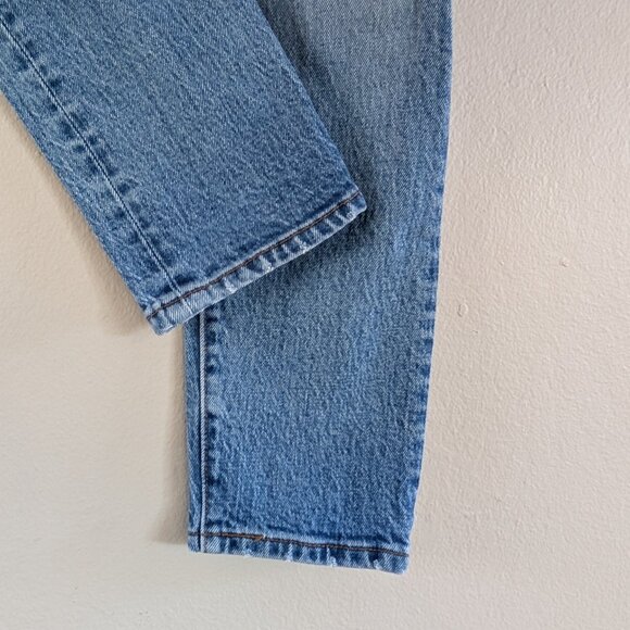 Levi's‎ 501 Women's Skinny Jeans Leave a Trace Light Wash W27 L28 Distressed - Picture 7 of 16